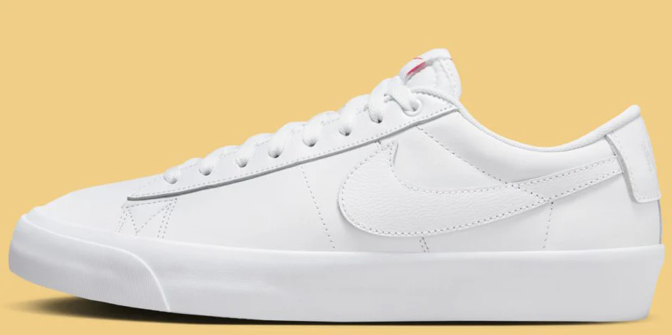 Nike SB - Blazer Low Pro GT ISO Shoes | White White - Image 2
