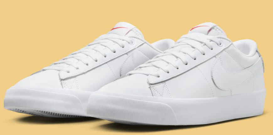Nike SB - Blazer Low Pro GT ISO Shoes | White White - Image 3