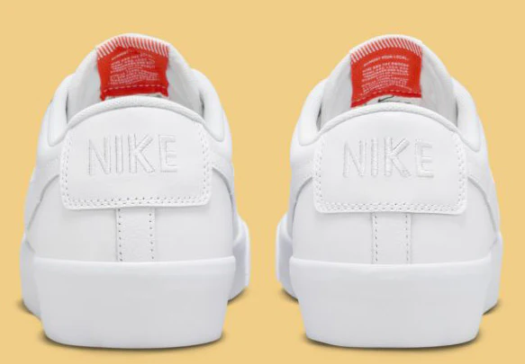 Nike SB - Blazer Low Pro GT ISO Shoes | White White - Image 5
