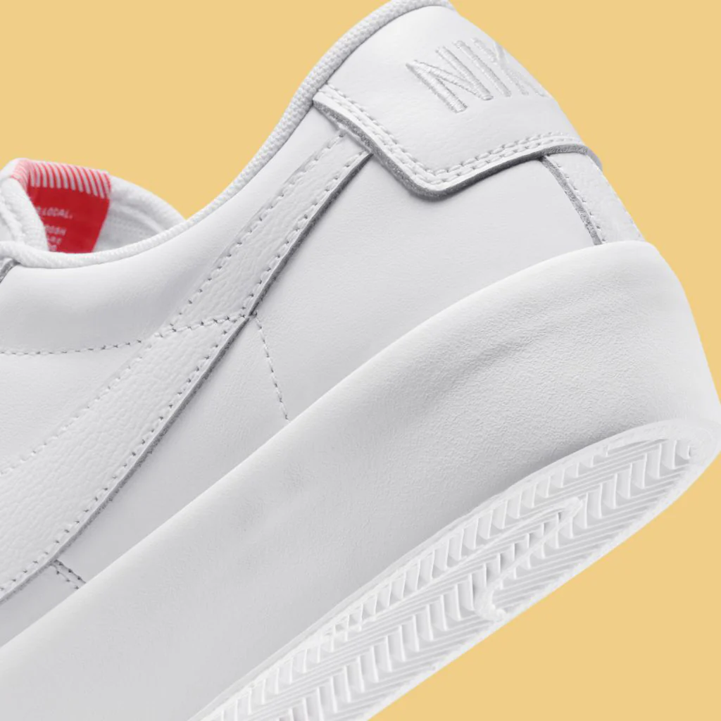 Nike SB - Blazer Low Pro GT ISO Shoes | White White - Image 8