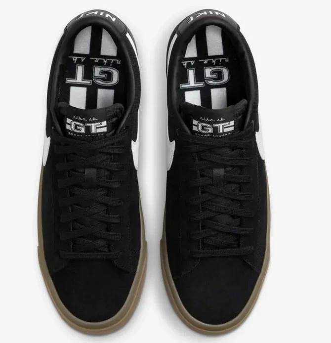 Nike SB - Blazer Low Pro GT Shoes | Black Gum - Image 4