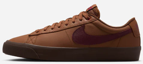 Nike SB - Blazer Low Pro GT Shoes | British Tan Gum - Image 2