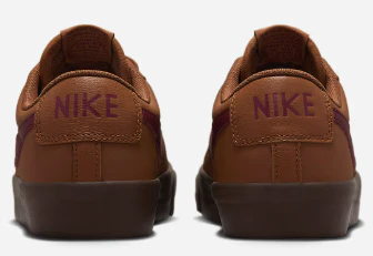 Nike SB - Blazer Low Pro GT Shoes | British Tan Gum - Image 5