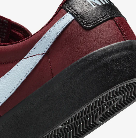 Nike SB - Blazer Low Pro GT Shoes | Dark Red Blue Black - Image 6