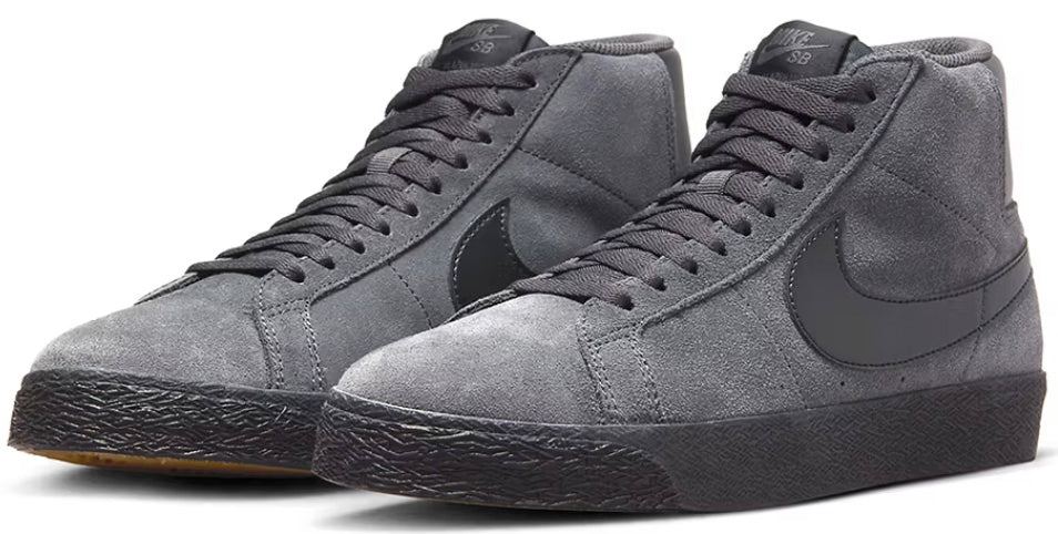 Nike SB - Blazer Mid Shoes | Anthracite Black - Image 3