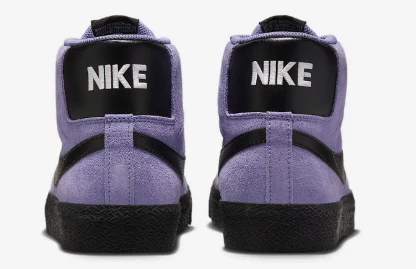 Nike SB - Blazer Mid Shoes | Dusty Purple Black - Image 5