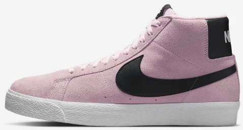 Nike SB - Blazer Mid Shoes | Pink Foam - Image 2