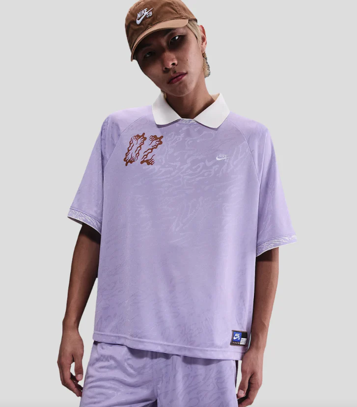 Nike SB - Dri-Fit Jacquard Skate Jersey | Hydrangea - Image 3