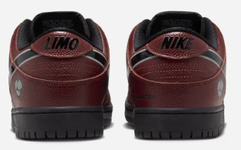 Nike SB - Dunk Low Pro QS Shoes | Dark Pony Black (Limosine) - Image 5