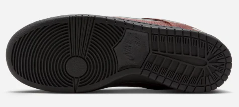 Nike SB - Dunk Low Pro QS Shoes | Dark Pony Black (Limosine) - Image 6