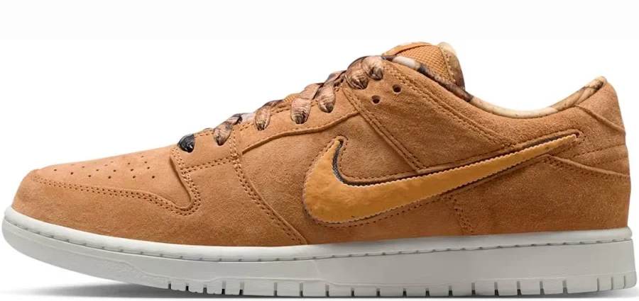Nike SB - Dunk Low Pro QS Shoes | Flax Honeycomb (NOTE Manchester) - Image 2