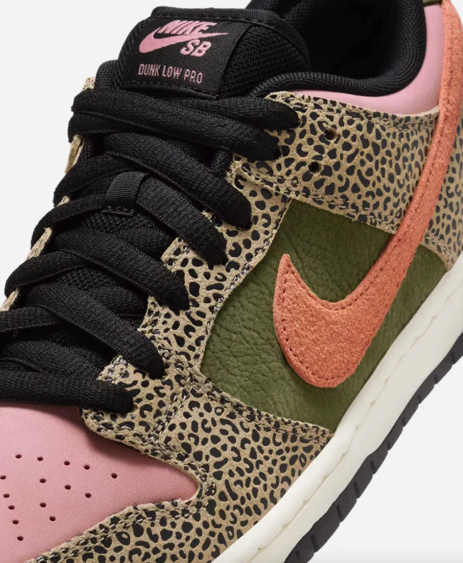 Nike SB - Dunk Low Pro QS Shoes | Khaki Rough Green (Arts-Rec) - Image 7