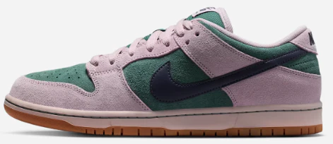 Nike SB - Dunk Low Pro Shoes | Mineral Slate Rose - Image 2