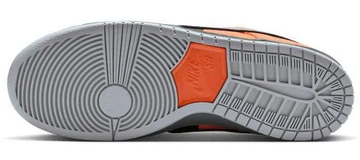 Nike SB - Dunk Low Pro Shoes | Safety Orange Brown (Muni Fast Pass) - Image 5
