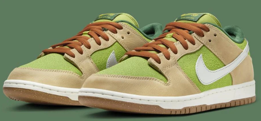Nike SB - Dunk Low Pro WC Shoes | Sesame Pear (Escargot) - Image 3