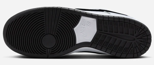 Nike SB - Dunk Low Pro Shoes | White Black White - Image 6