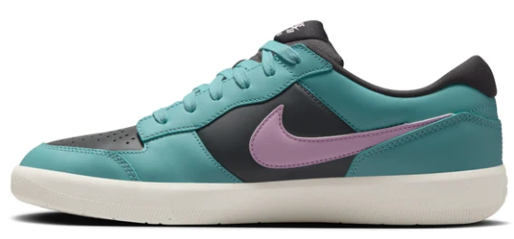 Nike SB - Force 58 Premium Shoes | Turquoise Pink Foam - Image 2