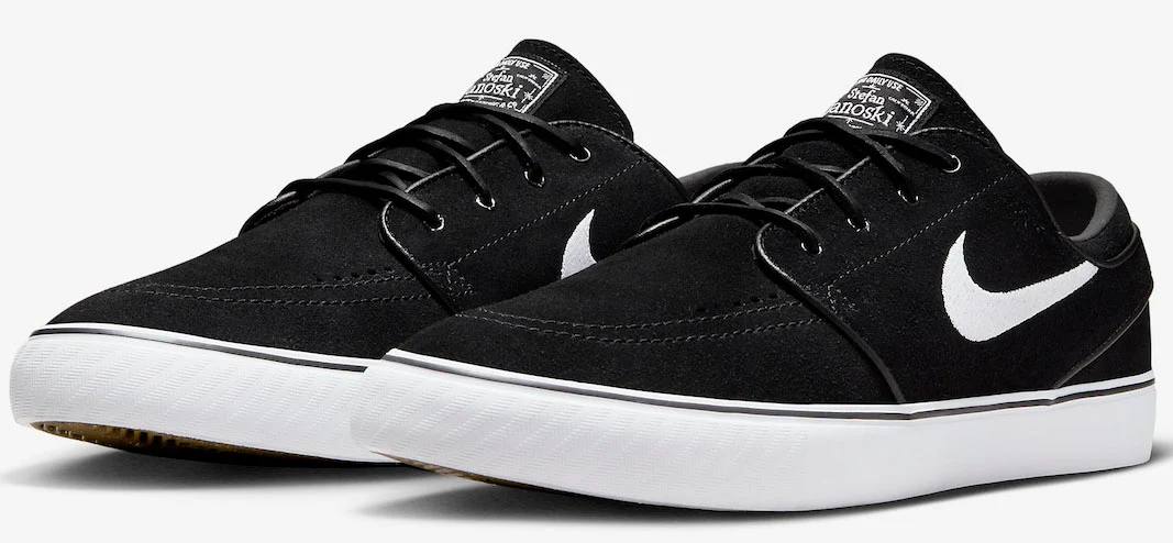 Nike SB - Janoski OG+ Shoes | Black White - Image 3