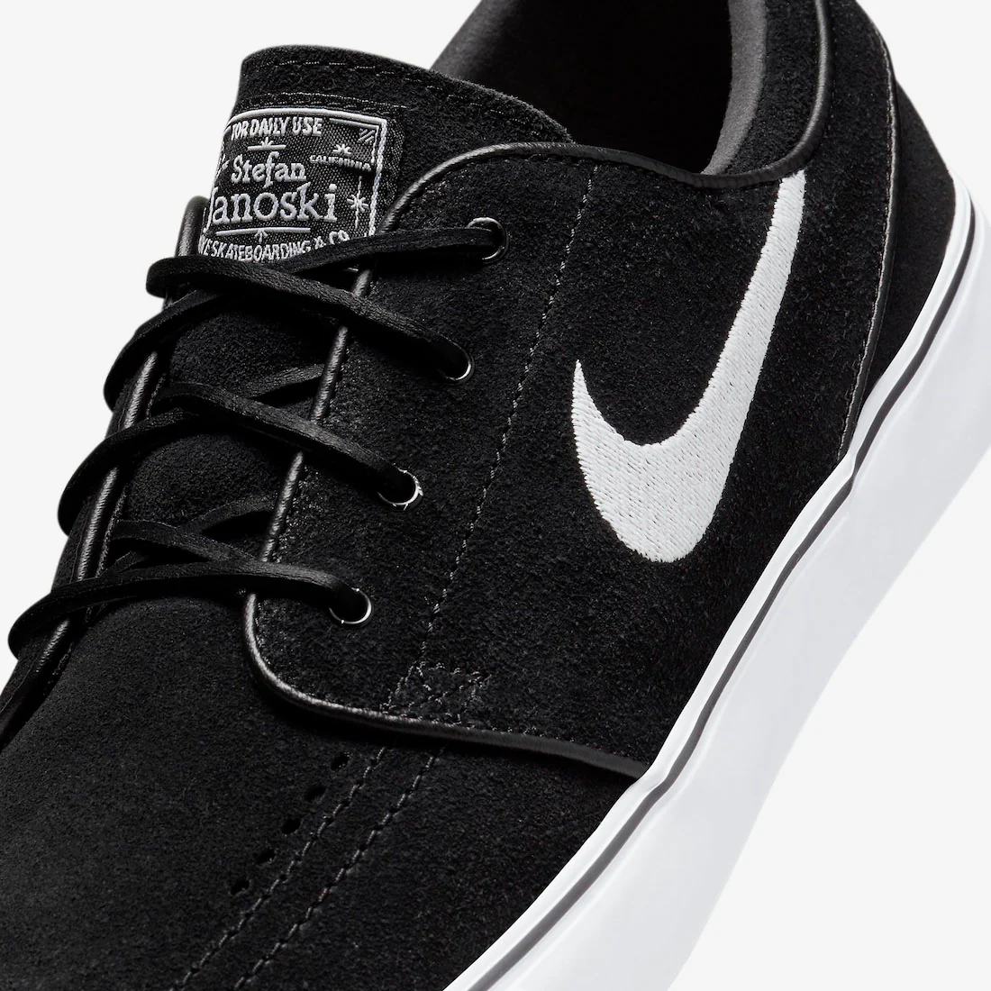 Nike SB - Janoski OG+ Shoes | Black White - Image 5