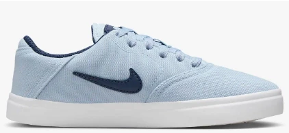 Nike SB - Kids Check Canvas GS Shoes | Light Blue Navy