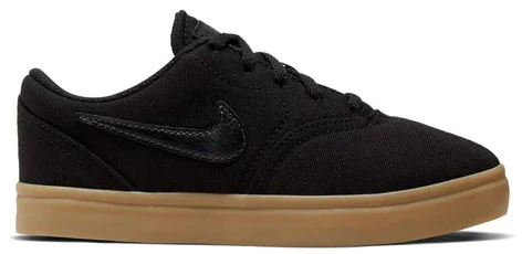Nike SB - Kids Check Canvas PS Shoes | Black Gum