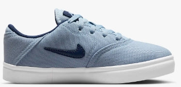 Nike SB - Kids Check Canvas PS Shoes | Light Blue Navy