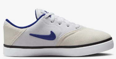 Nike SB - Kids Check Canvas PS Shoes | White Royal