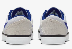Nike SB - Kids Check Canvas PS Shoes | White Royal - Image 5