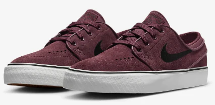Nike SB - Kids Janoski GS Shoes | Burgundy Crush - Image 3