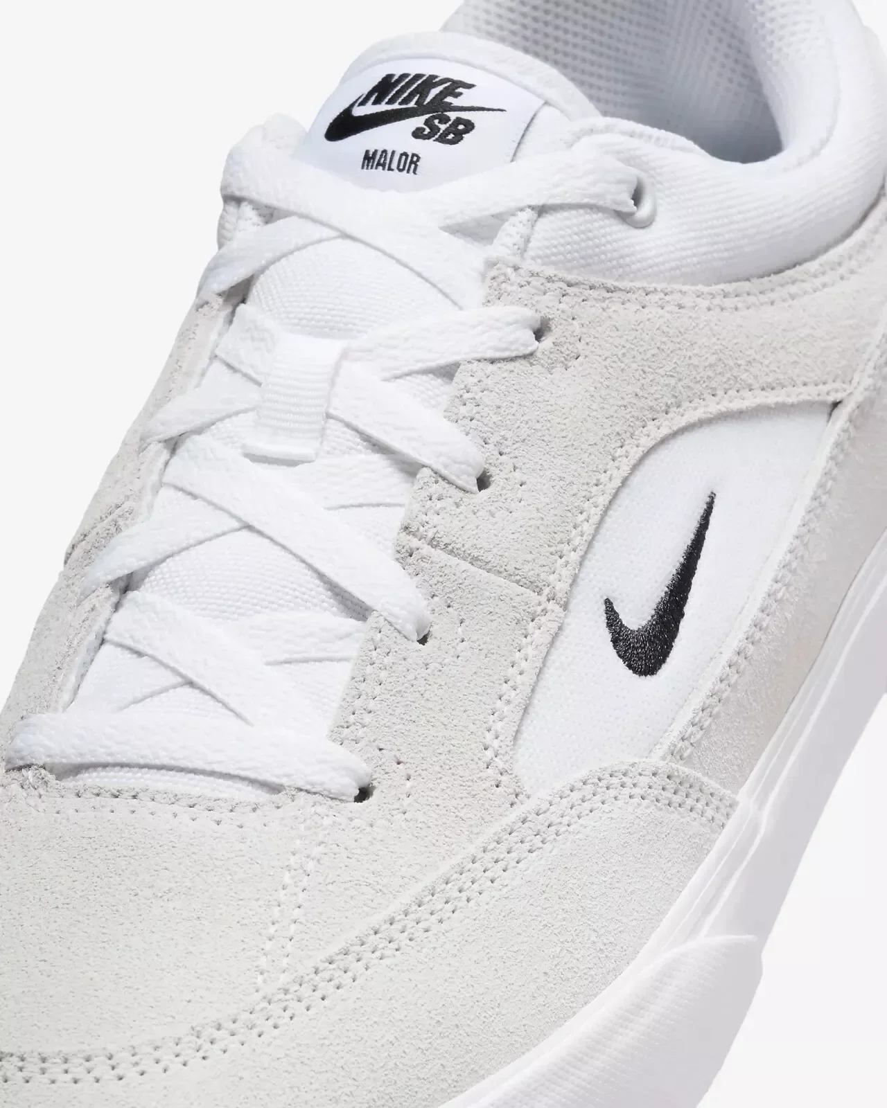 Nike SB - Malor Shoes | Summit White Black - Image 6