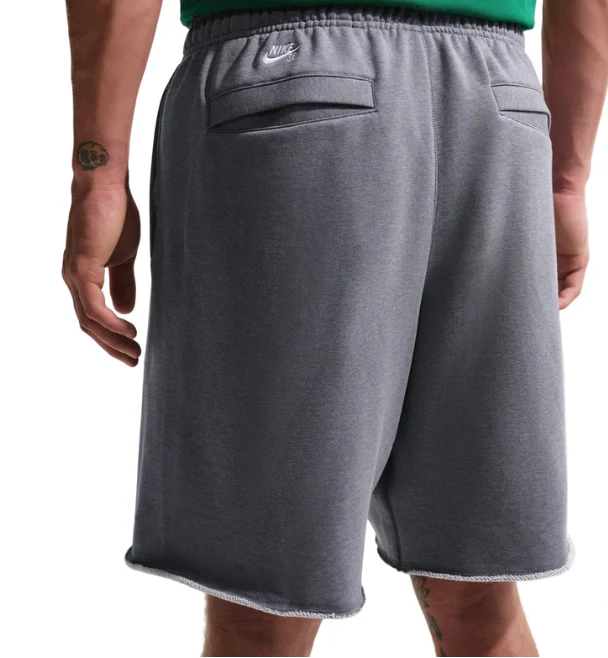 Nike SB - Skate Fleece Shorts | Heather Grey - Image 2