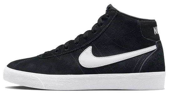 Nike SB - Women's Bruin Hi Shoes | Black White - Image 6