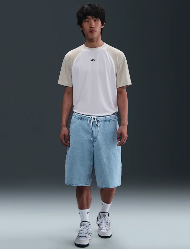 Nike SB - Dri-Fit Skate Jersey | White Beige - Image 2