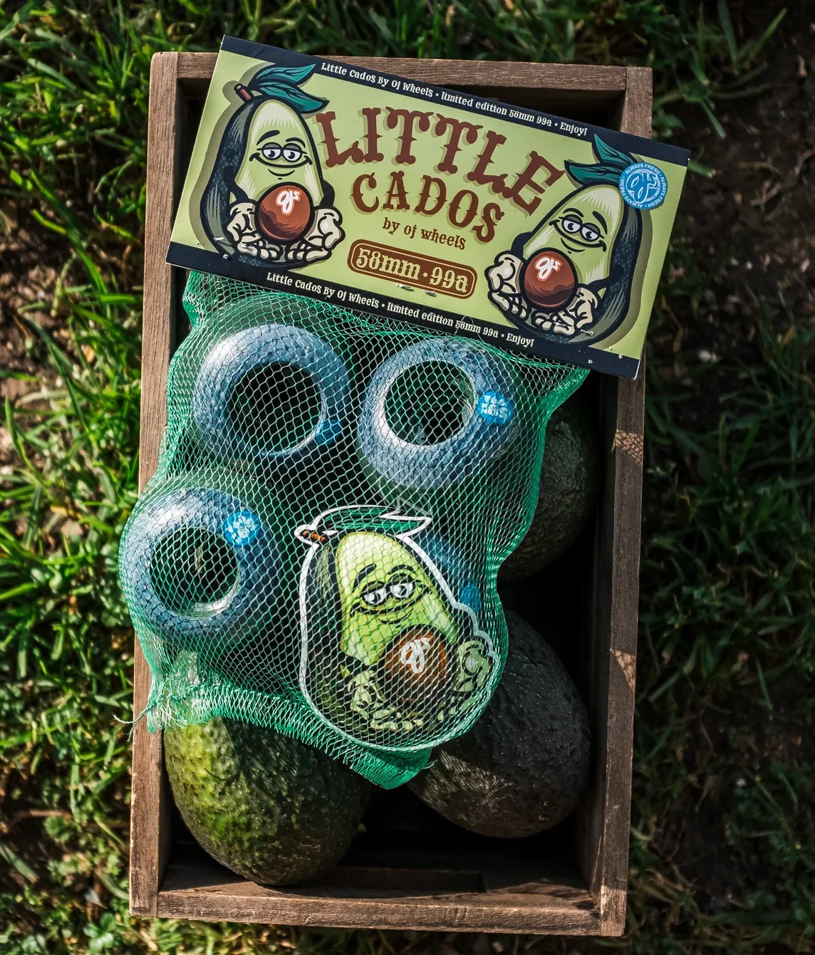 OJ - Lil Cados 58mm 99a Wheels | Green - Image 3