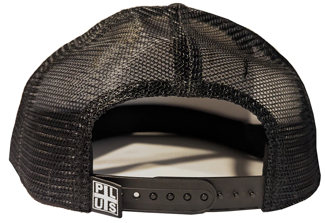 Plus - Drinkin' Buddy Trucker Hat | White Black - Image 3