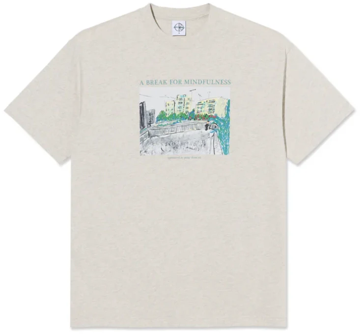 Polar - Mindfulness Tee | Ivory Grey Melange