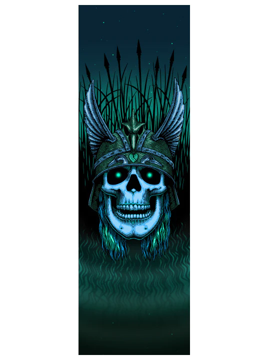 Powell Peralta - Anderson Green Skull 10.5" Griptape