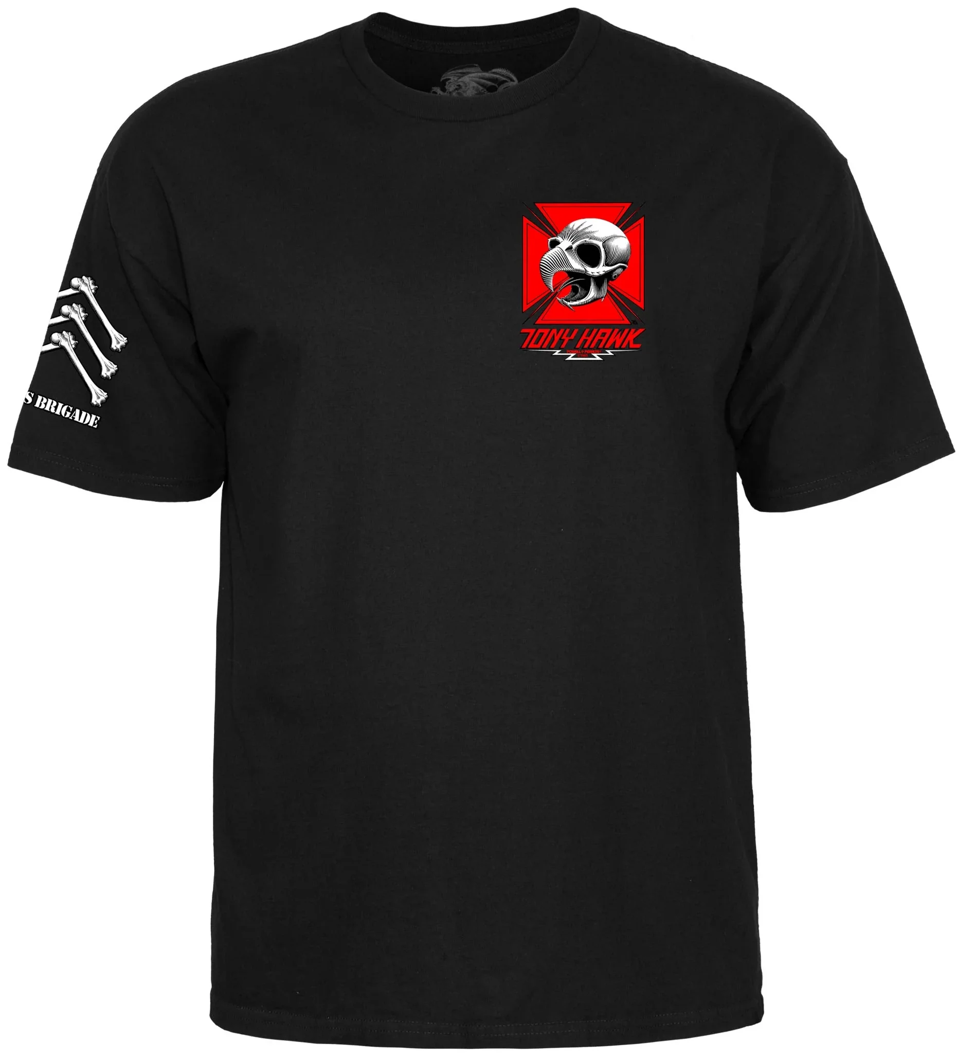 Powell Peralta - Hawk 'Bones Brigade Series 17' Tee | Black - Image 2