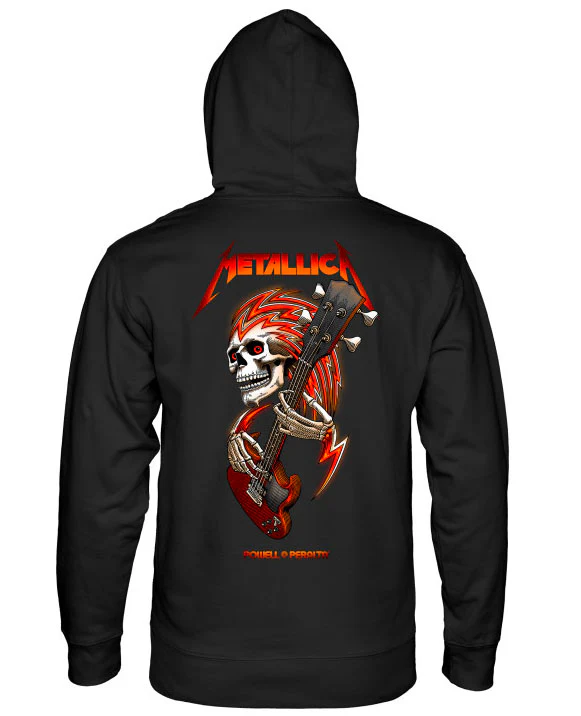 Powell Peralta - Metallica Collab Hooded Sweatshirt | Black