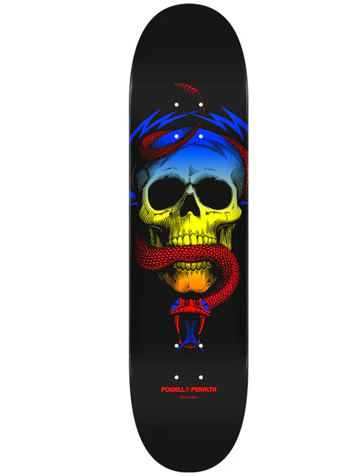 Powell Peralta - McGill 'Skull & Snake' 8" Deck | Black Fade