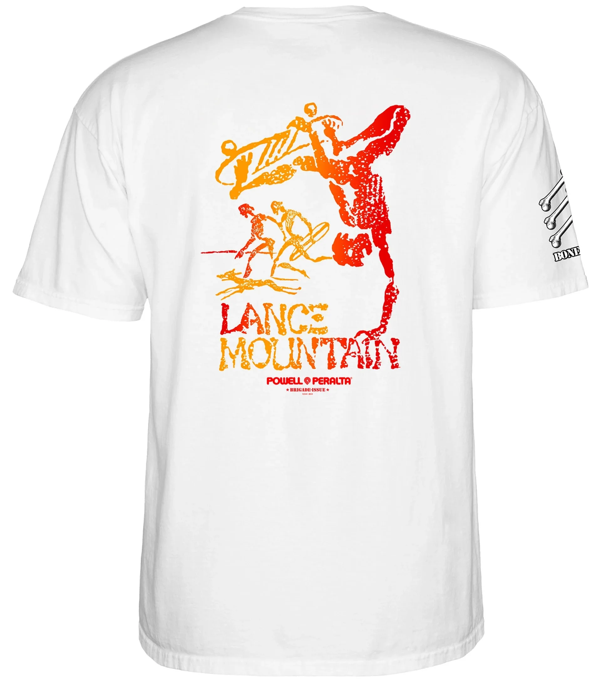 Powell Peralta - Mountain 'Bones Brigade Series 17' Tee | White - Image 2