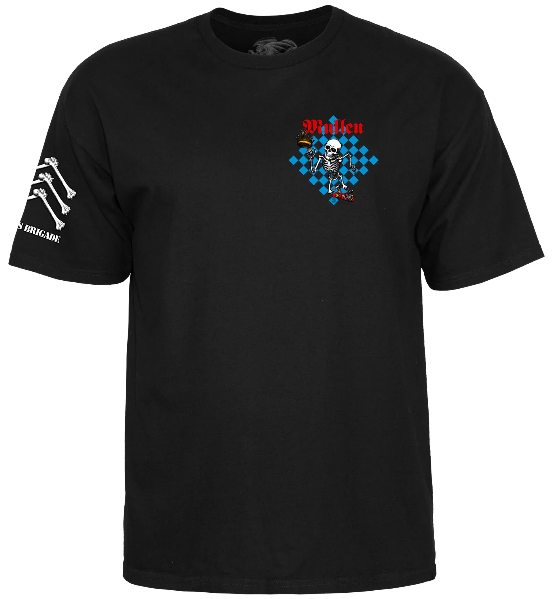 Powell Peralta - Mullen 'Bones Brigade Series 17' Tee | Black - Image 2
