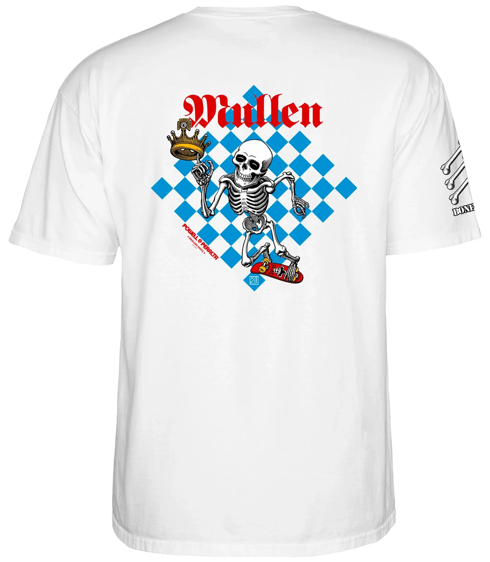 Powell Peralta - Mullen 'Bones Brigade Series 17' Tee | White - Image 2