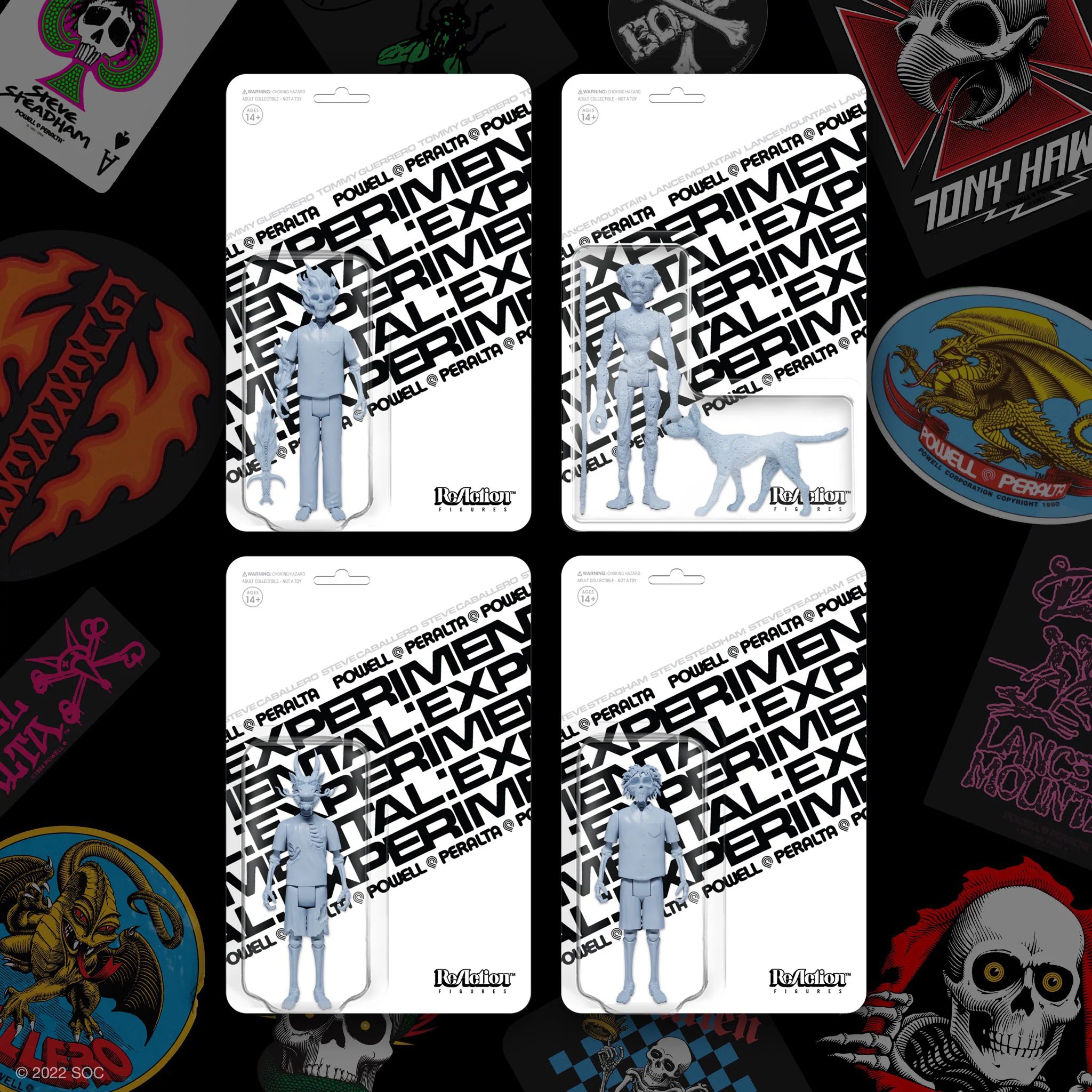 Powell Peralta x Super7 - Tommy Guerrero 'Experimental' ReAction Figure - Image 2