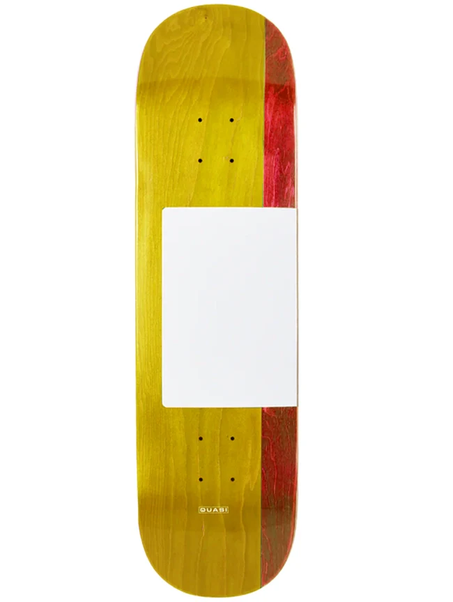 Quasi - Proto Split Veneer 8.5" Deck | Yellow Red