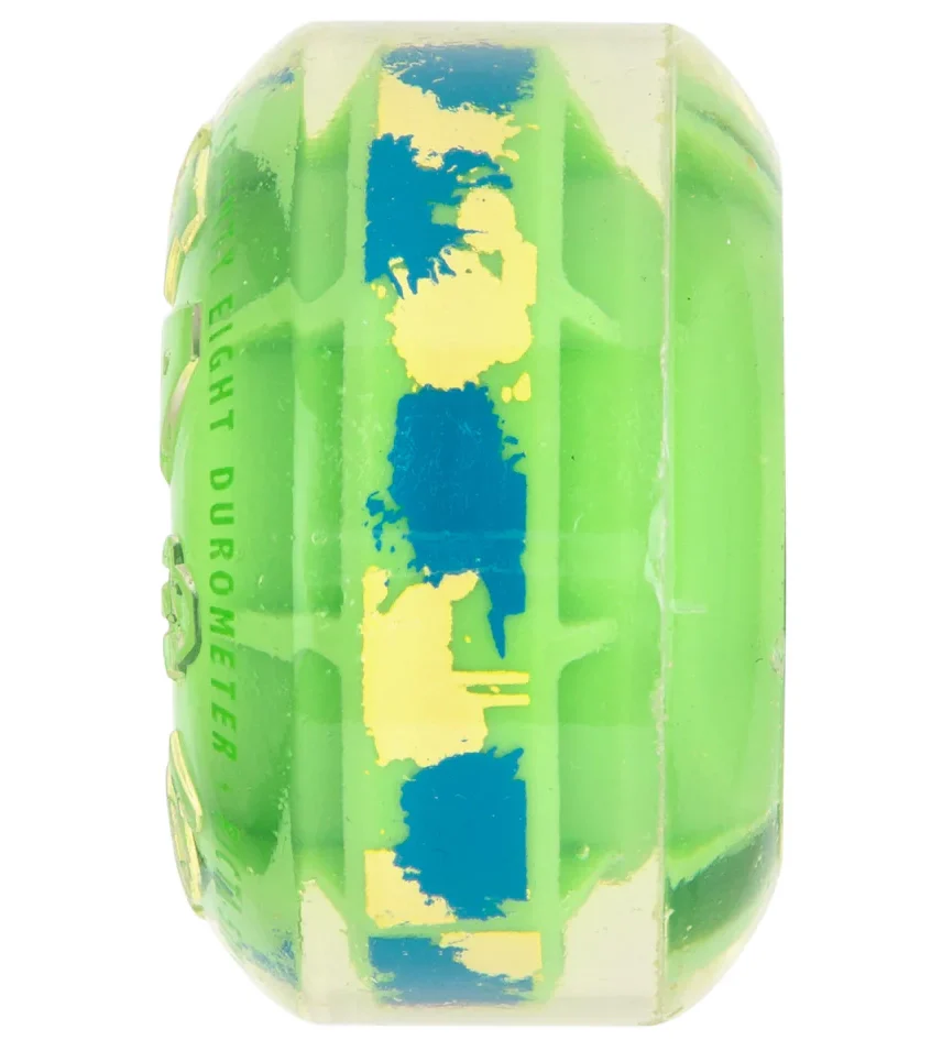 Ricta - Clear Splatter Clouds 57mm 78a Wheels | Green - Image 2