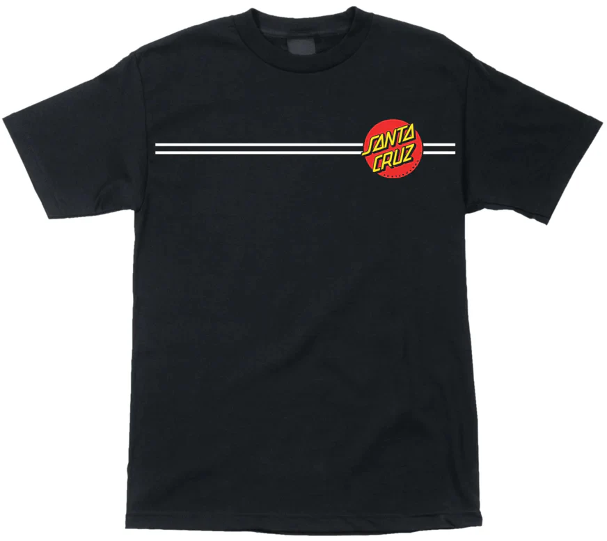 Santa Cruz - Classic Dot Tee | Black