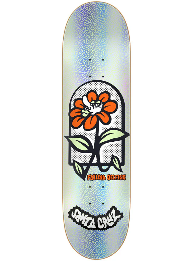 Santa Cruz - Fabiana Delfino 'Flower Frame' 8" Deck