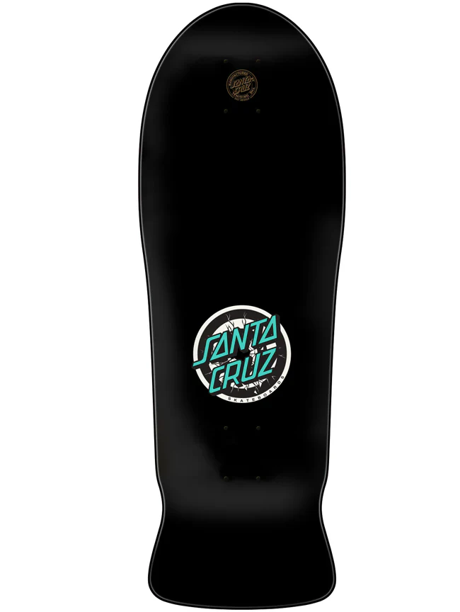 Santa Cruz - Rob Roskopp 'Roskopp 4' Re-Issue 10.21" Deck | Black - Image 2