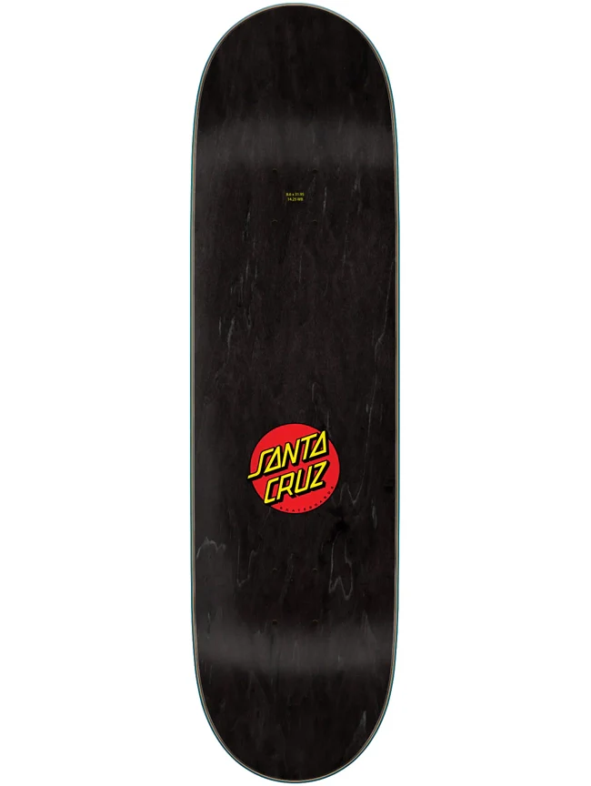 Santa Cruz - Screaming Hand 8.6" Deck | Black Stain - Image 2